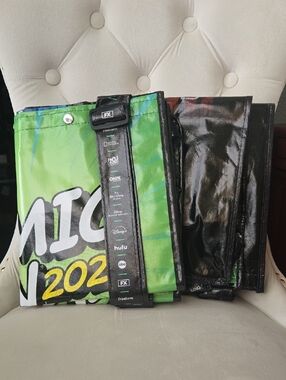 SDCC 2025 Large Merch Foldable Backpack Style Bag, Set Of 2, Used Once